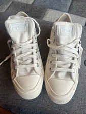 Flower Embroidered Converse