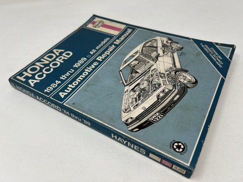 Haynes honda accord 1984 - honda, 1984-1985