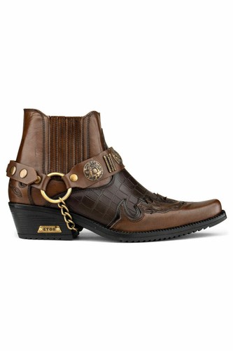 Men brown leather - men's,