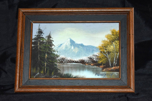 Original newton landscape oil - original,