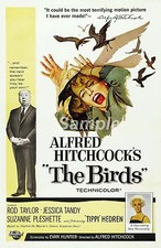 TB02 VINTAGE THE BIRDS MOVIE POSTER A4 PRINT