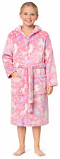 Kids Fleece Bathrobe Horse