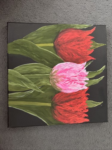 Painting red and - red,