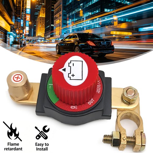 Car battery isolator switch - car,