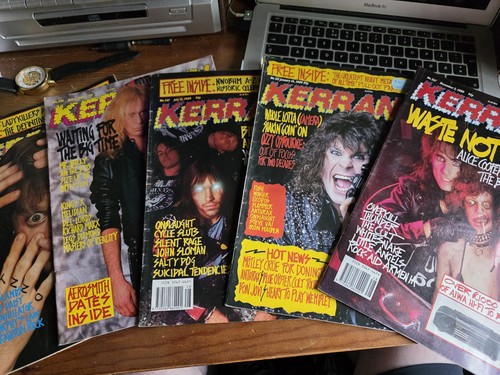 Kerrang magazine bundle 5 - kerrang, of
