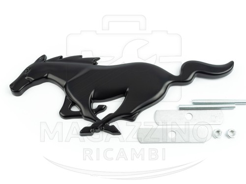 Matte black metal running - matte,