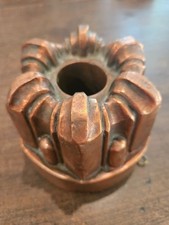 Antique copper jelly mold by
