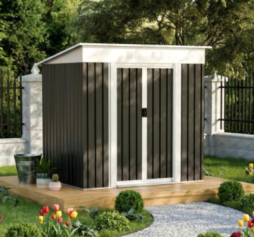 6x4 metal garden - metal,