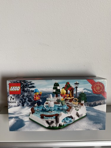 Lego ice skating rink - rink, |