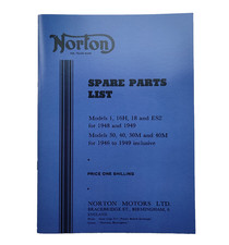 Norton Parts Book 1 16H 18 ES2