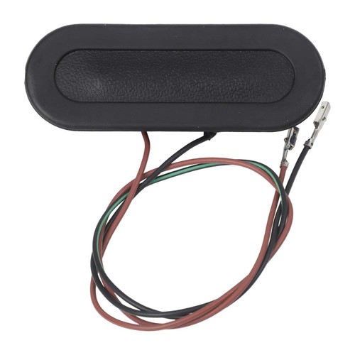 Tailgate open button - open, rear