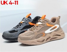 Mens Womens Leichtes Safety Shoes Steel Toe Cap Work Boots Trainers Shoes UK