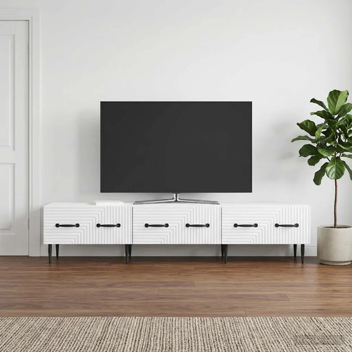 Walplus white media cabinet - walplus,