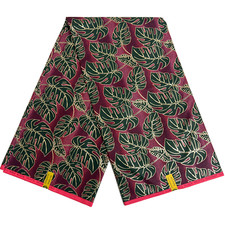 African Fabric Print Gold