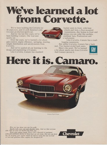 1971 chevy camaro - 1971,