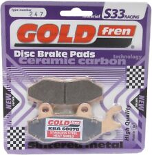 Goldfren S33 Brake Pads Rear For Triumph Sprint GT 1050/SE (ABS) 2010-2016