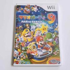 Wii Mario Party 9 Video Games soft Nintendo Japan Import