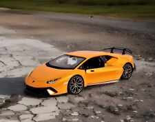 Burago Lamborghini Huracan Performante Die Cast Toy Car Model 