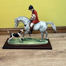 Cotswold Hunting Horse  ornament by David Geenty horse  gift figurine sculpture