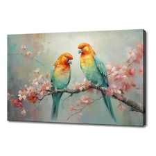 Beautiful Parrots Love Birds