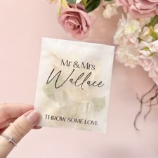 Real Petal Natural Biodegradable Wedding Confetti Dried Petal Bags PACKETS
