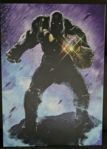 Thanos dark edition displate - thanos,