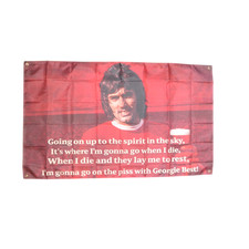 5x3ft Flag - George Best
