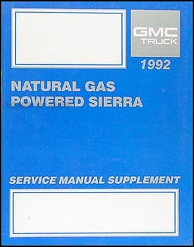 1992 gmc sierra service and - sierra,
