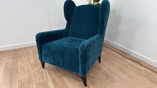 Sofology Midland Hill Fabric Wing Chair in Chamonix Teal