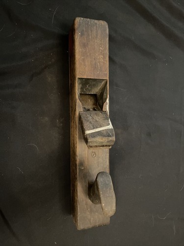 Antique large wood plane - wood, 42cm