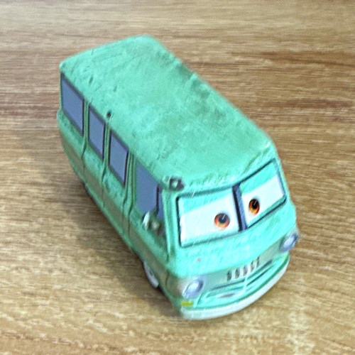 Disney pixar cars green van - green,