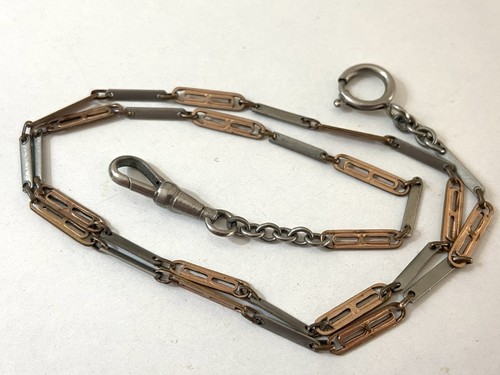 Vintage two tone silver gold - tone,