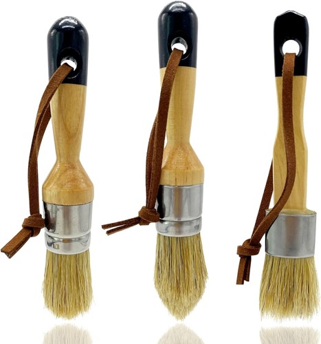 Chalk and wax paint - and,