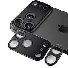 Camera Lens For iPhone 17 Pro Max Air 16 15,14, Protector Glass Cover Black