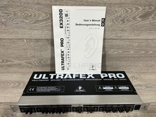 Behringer Ultrafex Pro Multiband Sound Enhancement Processor EX 3200 WithManual