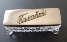 Vintage Trinket Box Glass And