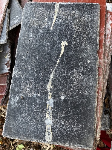 Vintage used slate roofing - used,