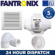 4" Inline Bathroom Extractor