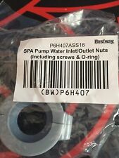 Lay-Z-Spa Pump. Inlet/Outlet