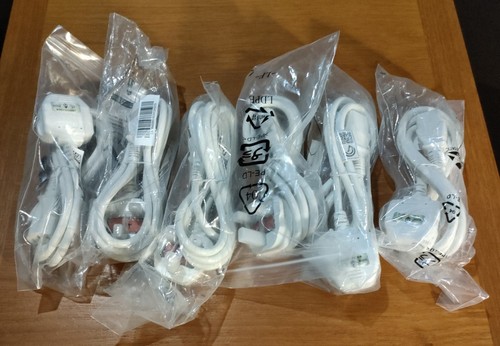 New white mains power - white,