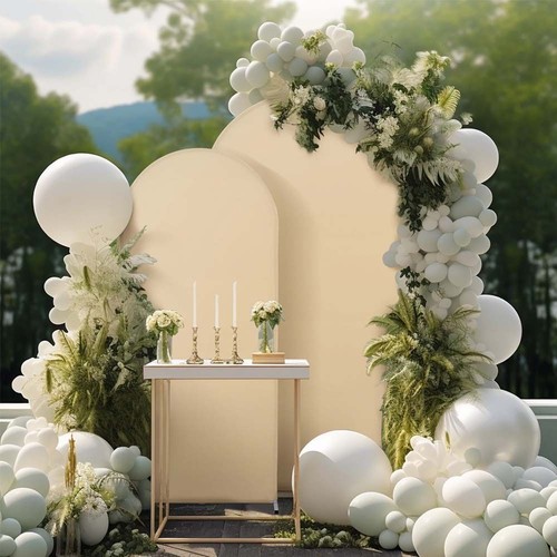Double sided arch - double, backdrop