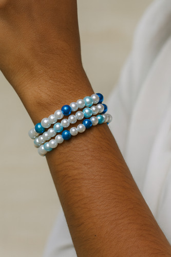 Handmade beaded coil - 3,