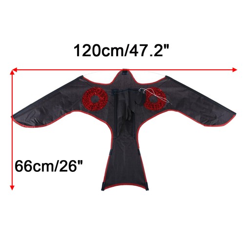 Large flying hawk kite - flying,