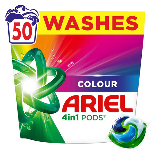 Ariel washing pods colour - ariel,