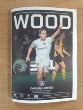 Borehamwood v Carlisle United
