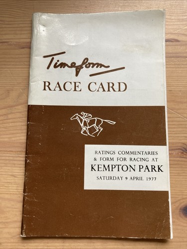 1977 kempton park horse - 1977,