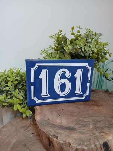 Vintage french enamel house - french,
