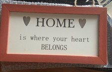 Home frame plaque wall - wall, hanging