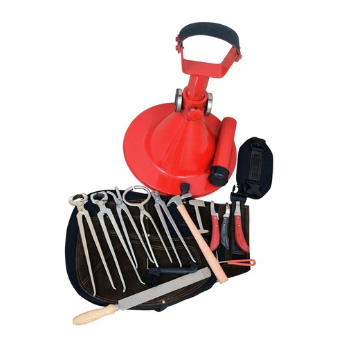 Farrier apron with hoof - hoof, &