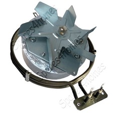 Fan oven element - oven, and